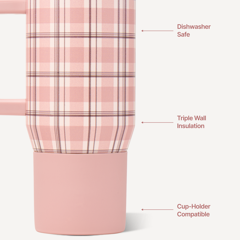 Coffee Traveler - Pillow Talk Plaid