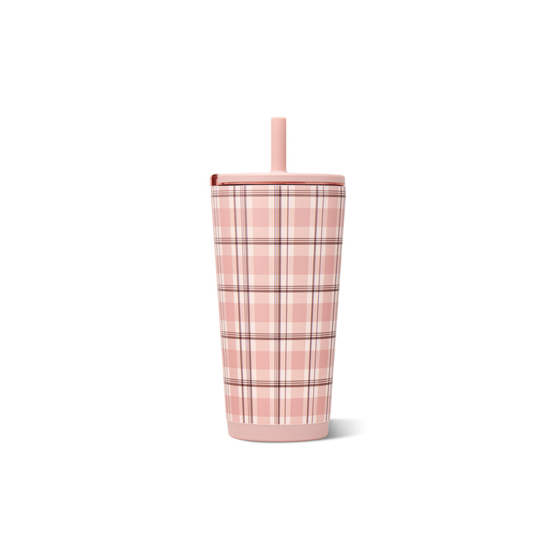 Everyday Tumbler 20oz - Pillow Talk Plaid