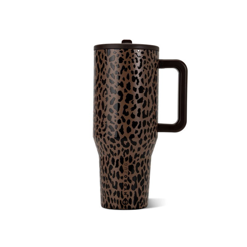 Traveler 40oz - Brown Leopard