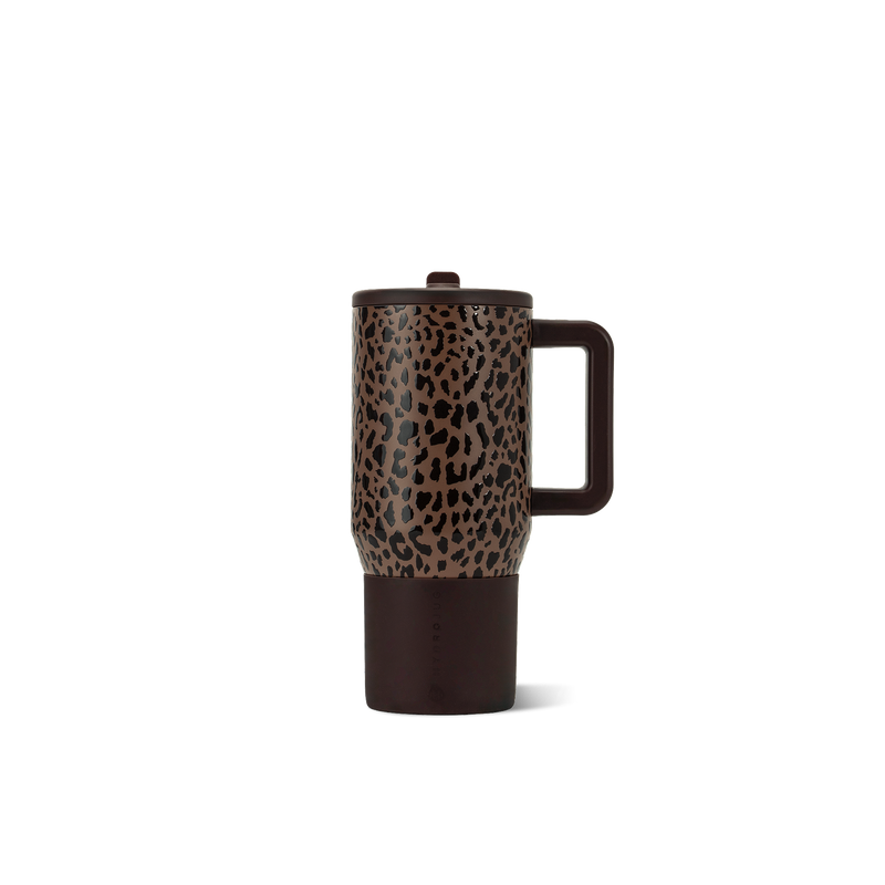 Traveler 20oz - Brown Leopard