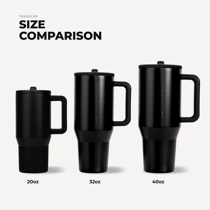 Traveler 32oz - Black