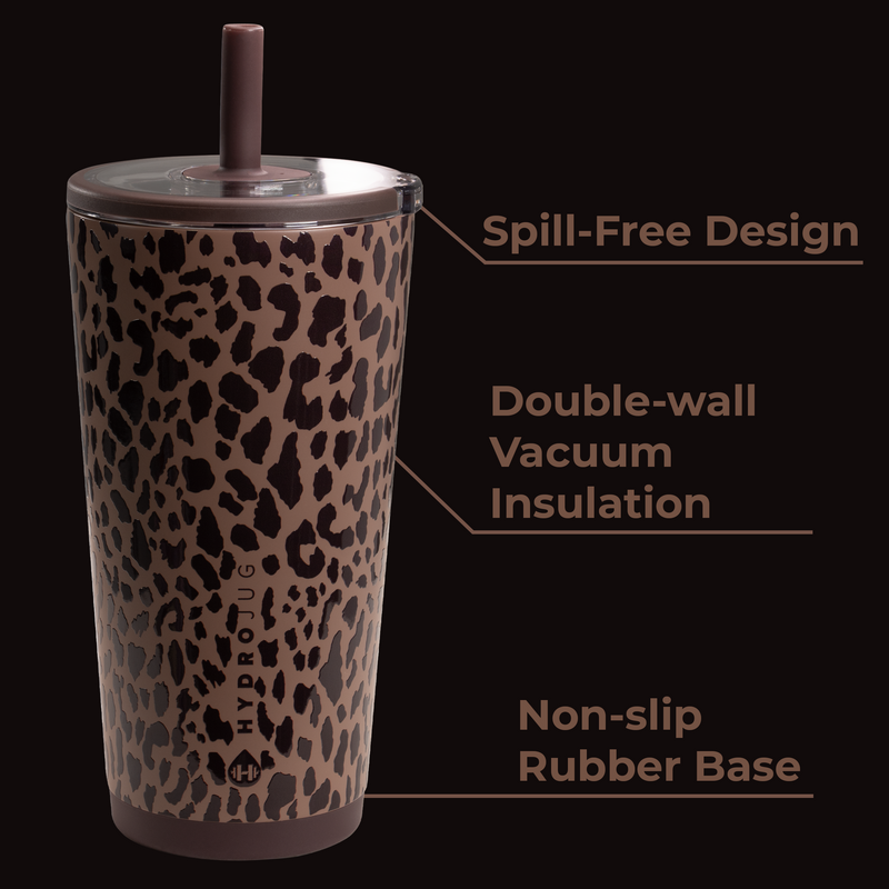Everyday Tumbler 20oz - Brown Leopard